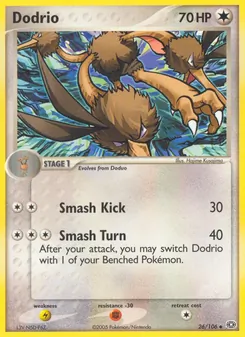Dodrio — EX Esmeralda 26