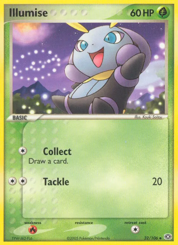 Illumise — EX Esmeralda 32