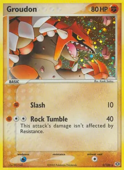 Groudon — EX Esmeralda 5