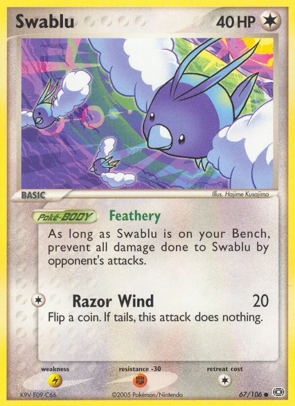 Swablu — EX Esmeralda 67