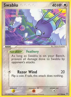 Swablu — EX Esmeralda 67