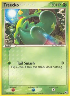 Treecko — EX Esmeralda 70