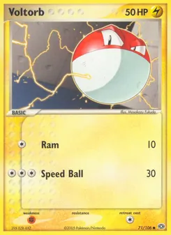 Voltorb — EX Esmeralda 71
