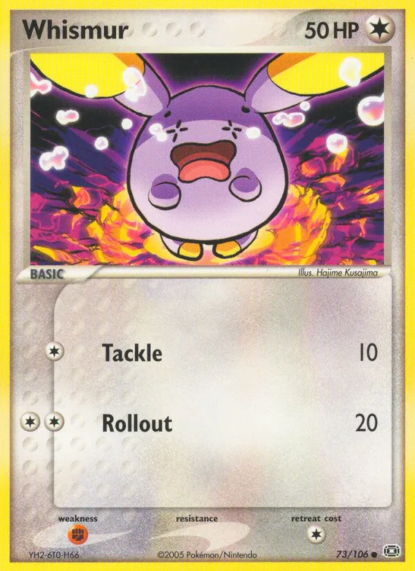 Whismur — EX Esmeralda 73