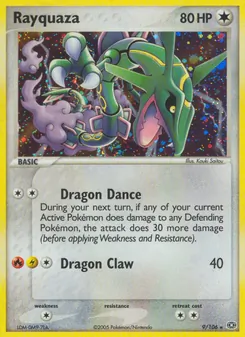 Rayquaza — EX Esmeralda 9