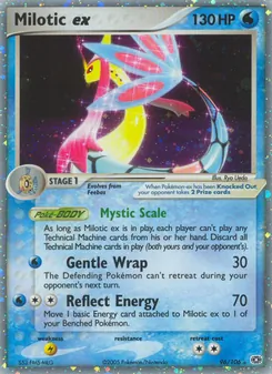 Milotic ex — EX Esmeralda 96