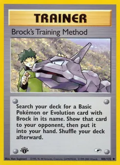 Brock's Training Method — Gym Heroes 106
