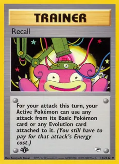 Recall — Gym Heroes 116