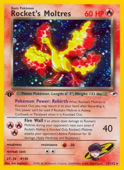 Rocket's Moltres — Gym Heroes 12