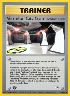 Vermilion City Gym — Gym Heroes 120