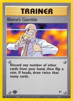 Blaine's Gamble — Gym Heroes 121
