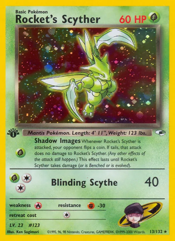 Rocket's Scyther — Gym Heroes 13