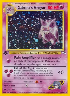 Sabrina's Gengar — Gym Heroes 14