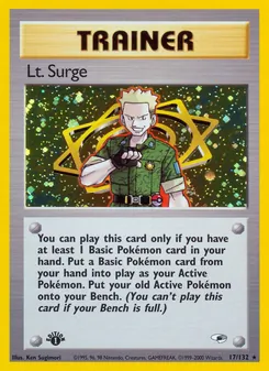 Lt. Surge — Gym Heroes 17
