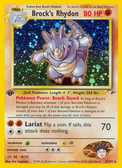 Brock's Rhydon — Gym Heroes 2