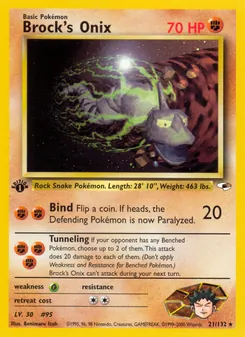 Brock's Onix — Gym Heroes 21