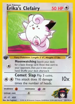 Erika's Clefairy — Gym Heroes 25