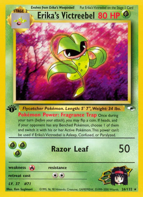 Erika's Victreebel — Gym Heroes 26