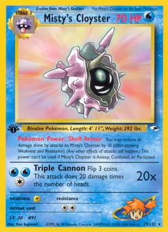 Misty's Cloyster — Gym Heroes 29