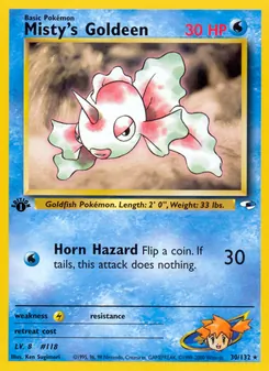 Misty's Goldeen — Gym Heroes 30