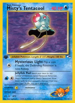 Misty's Tentacool — Gym Heroes 32