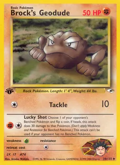 Brock's Geodude — Gym Heroes 38