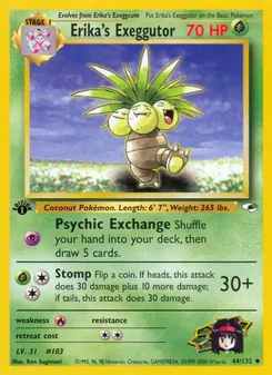 Erika's Exeggutor — Gym Heroes 44