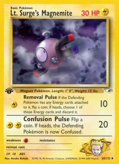 Lt. Surge's Magnemite — Gym Heroes 50