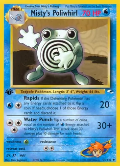 Misty's Poliwhirl — Gym Heroes 53