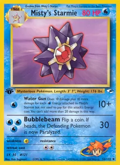 Misty's Starmie — Gym Heroes 56