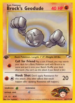 Brock's Geodude — Gym Heroes 66