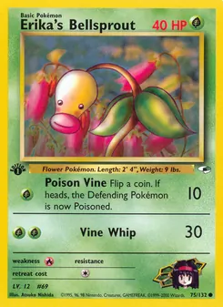 Erika's Bellsprout — Gym Heroes 75