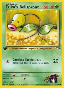Erika's Bellsprout — Gym Heroes 76
