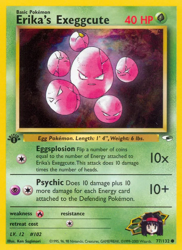 Erika's Exeggcute — Gym Heroes 77