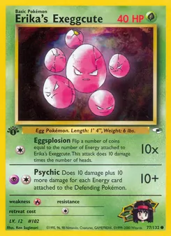 Erika's Exeggcute — Gym Heroes 77