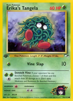 Erika's Tangela — Gym Heroes 79