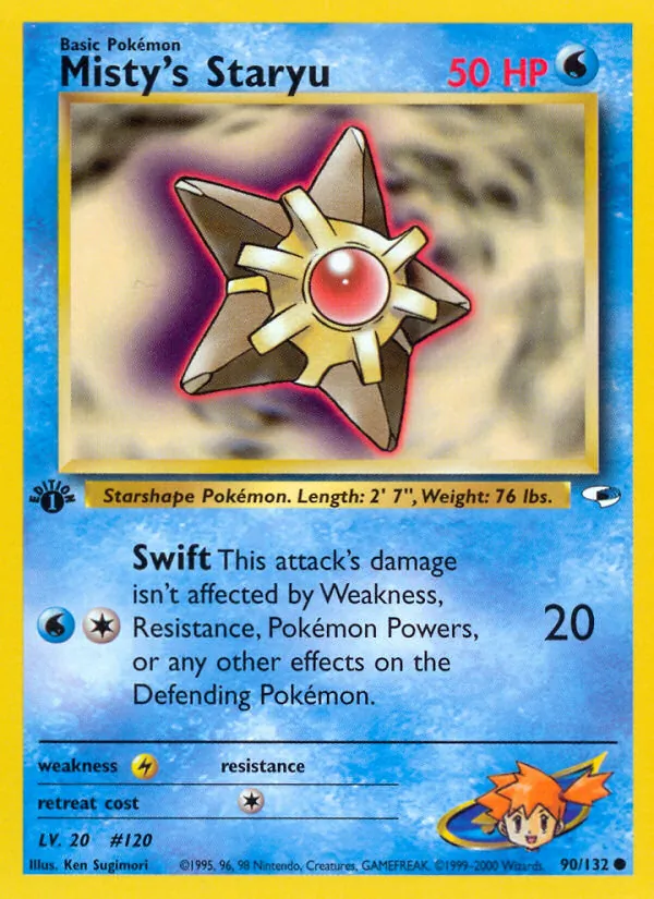 Misty's Staryu — Gym Heroes 90