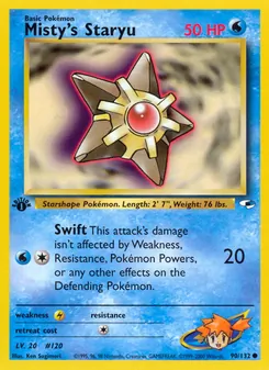Misty's Staryu — Gym Heroes 90