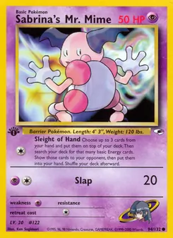 Sabrina's Mr. Mime — Gym Heroes 94