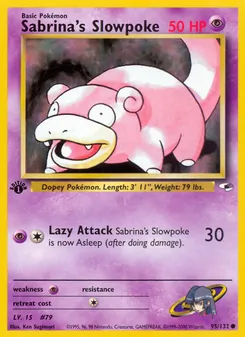 Sabrina's Slowpoke — Gym Heroes 95