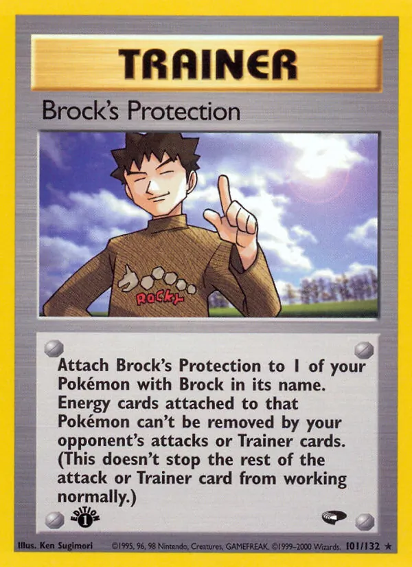 Brock's Protection — Gym Challenge 101