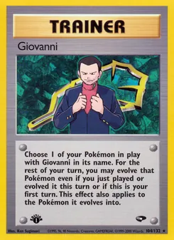 Giovanni — Gym Challenge 104
