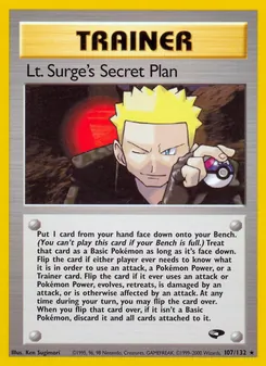 Lt. Surge's Secret Plan — Gym Challenge 107