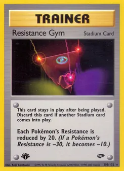 Resistance Gym — Gym Challenge 109