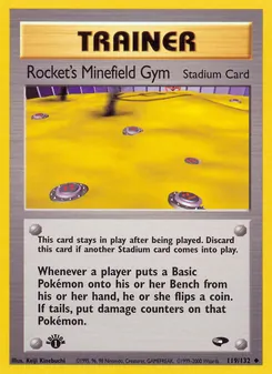 Rocket's Minefield Gym — Gym Challenge 119