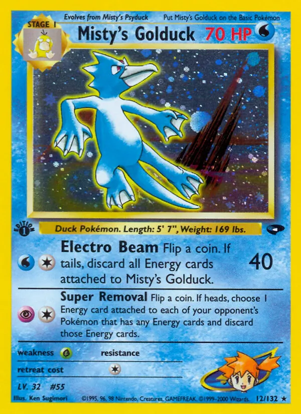 Misty's Golduck — Gym Challenge 12