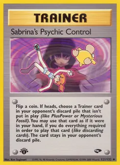 Sabrina's Psychic Control — Gym Challenge 121