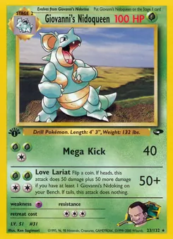 Giovanni's Nidoqueen — Gym Challenge 23