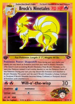 Brock's Ninetales — Gym Challenge 3