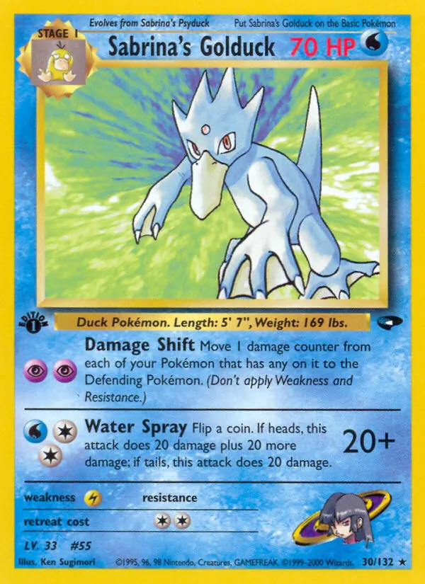 Sabrina's Golduck — Gym Challenge 30